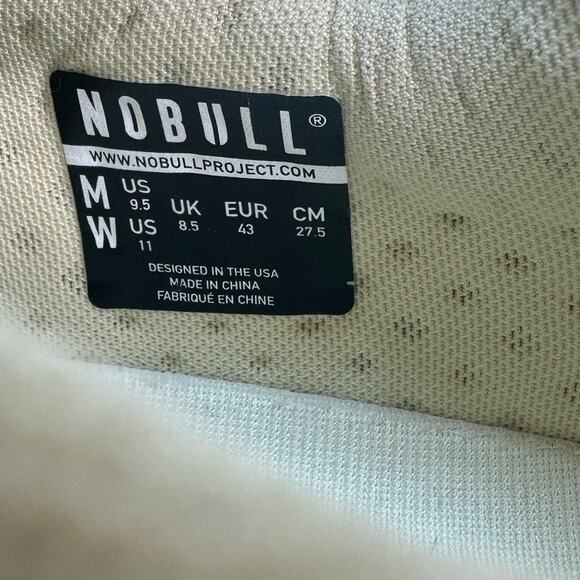 Nobull Impact Superfabric Trainers Butter Yellow Mens 9.5/ Womens 11 EUC - Picture 7 of 7